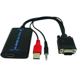 VGA - HDMI Çevirici (Ses' li) - Class